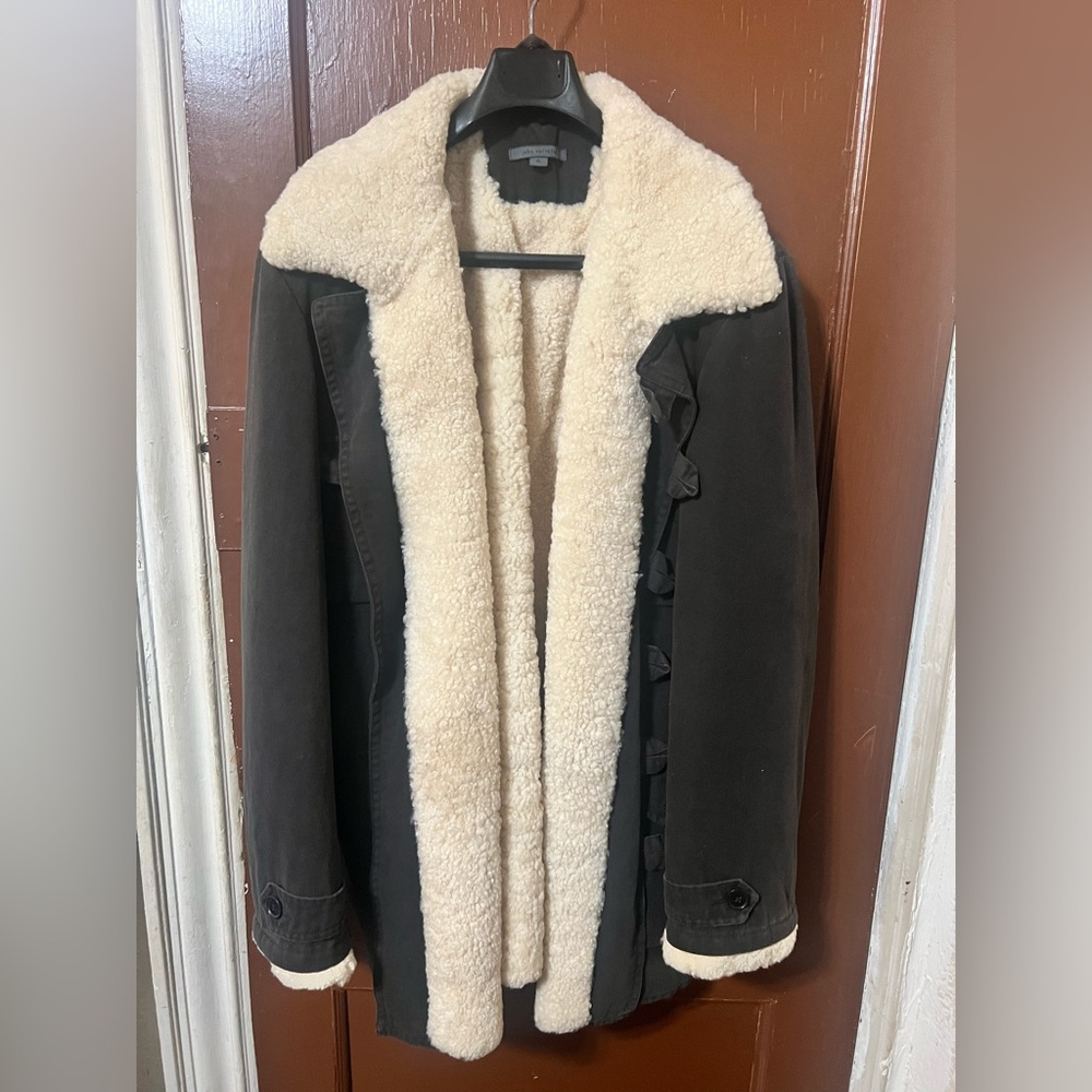 John Varvatos Shearling coat